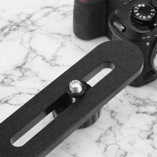 2 Pcs Dual Selfie Light Holder Tripod Mount Stand 10 '' Flash Bracket Dual Camera Mount Extension Bar 1/4 Screw Tripod Mounts Straight Flash Brackets for DSLR Camera LED Light Video Microphone