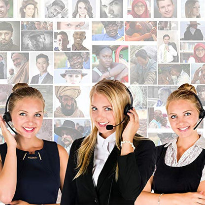 Frienda 100 Pieces Headset Mic Foam Cover Sponge Mini Microphone Windscreen Black Mic Shield Protection for Small Lapel and Headset Microphones