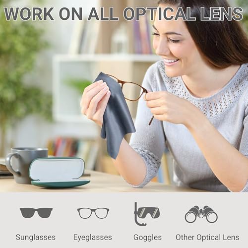 6 Pack Japanese-Style Premium Microfiber Glasses Cleaning Cloth Streak & Scratch-Free Lens Cleaning Cloth – Safe for Eyeglasses, Sunglasses, Glasses Cleaner, Lens Wipes, iPhone & Screens - size: 6 Pack
