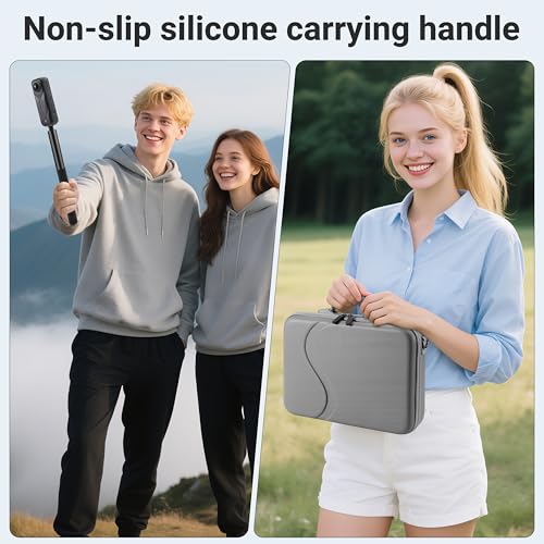 STARTRC VCR Carrying Case for Insta360 X5 Storage Protective Travel Bag for Insta 360 X5 X4 Basic Bundle Battery Fast Charge Accessories Bullet Time Handle 1.0/114CM Selfie Stic