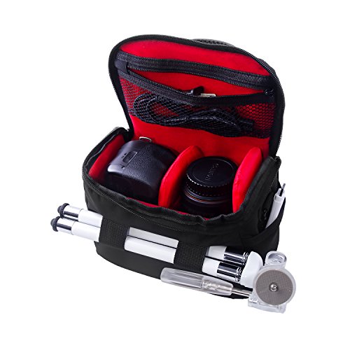 FOSOTO Waterproof Anti-shock Camera Case Bag Compatible for Canon Powershot SX540 SX530 SX60 SX420 HS M5,Nikon Coolpix L340 B500 B700 L330 L840 P610,Panasonic LUMIX,Sony a6000 Digital Camera