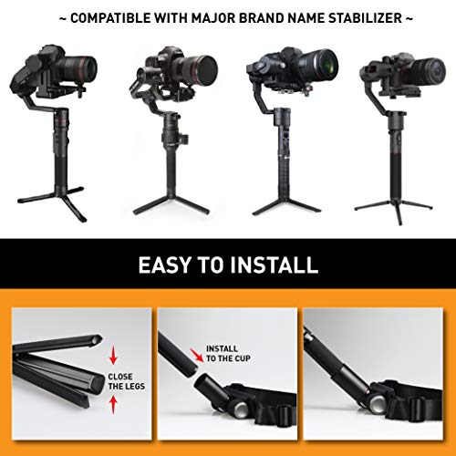 Kamerar MogoCrane Belt Kit, Weight Support for Single Handed Gimbal Stabilizer, DJI Ronin-S, Zhiyun Crane 2, Crane Plus, Moza Air 2, AirCross, Hold the Gimbal Easier and Longer