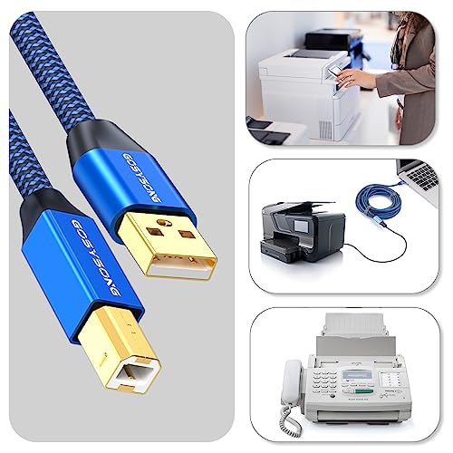 40ft Active USB A to B Cable - High Speed Long Printer USB - size: 40ft, style: USB Type A to Type B Printer Cable