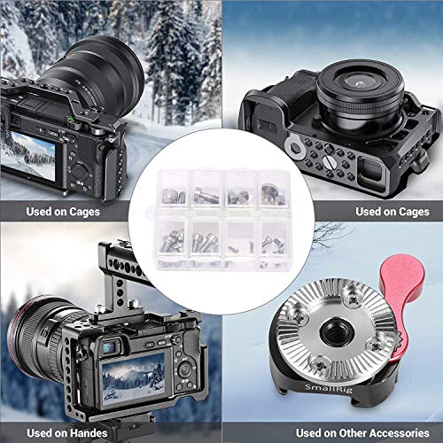 SMALLRIG Camera Screw Set,26 Pcs Screw Set for Camera Accessories AAK2326 - size: 26 Pcs