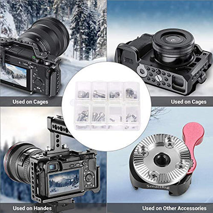 SMALLRIG Camera Screw Set,26 Pcs Screw Set for Camera Accessories AAK2326 - size: 26 Pcs