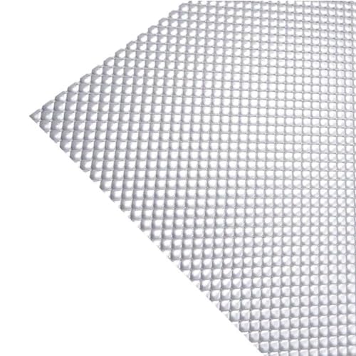 Fluorolite Plastics Clear Acrylic Prismatic Fluorescent and LED lighting Panels 4 Pack 22.5"x22.5" | 0.125" Thick Fluorescent Light Covers for Ceiling Lights, Classroom light covers for Drop Ceiling - size: 22.5"x22.5"