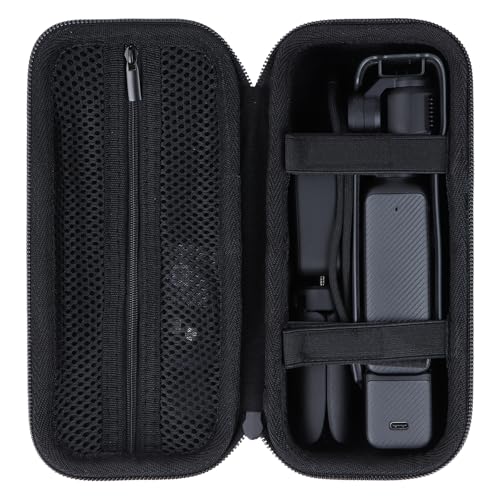 Storage Case Compatible with DJI Osmo Pocket 3 Creator Combo Vlogging Cameras (Black Case) - color: Black Case