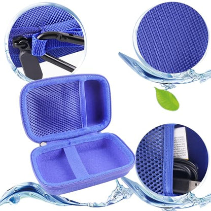 Hard EVA Travel Case for Canon PowerShot SX720 SX620 SX730 SX740 G7X/ G7X Mark III/ G7X Mark II Digital Camera (blue) - color: blue