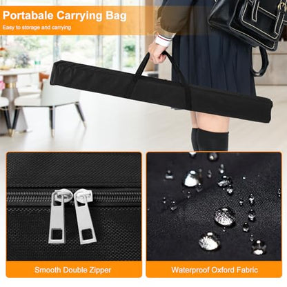 FUDESY 10 x 8ft Backdrop Banner Stand, Heavy Duty Adjustable Photo Background Stand Kit with Carrying Bag, Step and Repeat Frame Stand for Parties Wedding Trade Show Photo Booth Display - size: 8x10ft