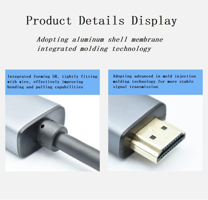 HDMI to DisplayPort Adapter 4K@60Hz High Speed HDMI Male to DP Female Converter Cable Compatible for PC Graphics Card Laptop Mini NS PS5/4 Xbox One/360