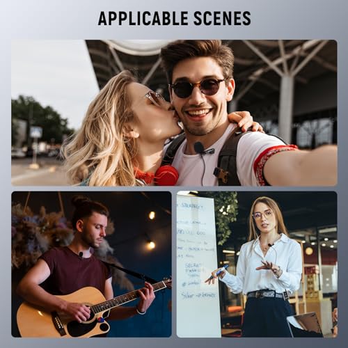 NEEWER 2 Pack Lavalier Lapel Microphone Compatible with DJI Wireless Mic Transmitters Rode Wireless GO II 2, Omnidirectional Condenser Wired Clip On Lav Mics for Stage YouTube Live Streaming, CM5 - style: CM5(2-Pack)w/3.5mm TRS Plug