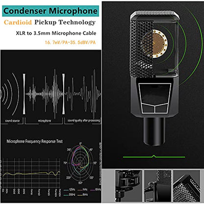 sktome K300 Sound Effects Board, Podcast Equipment Bundle for 2, Voice Changer Podcast Microphone Bundle - Multiple Sound Effects, Perfect for Podcasting, Recording, Singing, Streaming and Gaming