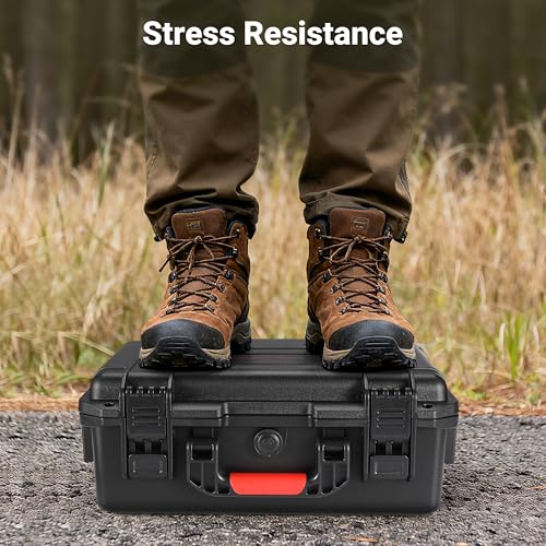 STARTRC VCR Hard Carring Case for Insta360 X5 Dive Case Accessories | Waterproof Protective Hardshell Dual Layers Cases for Insta 360 X5 Bundle Combo with Shoulder Strap