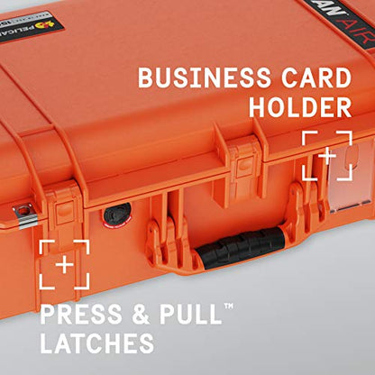 Pelican Air 1555 Case No Foam - Orange - color: Red, size: No Foam