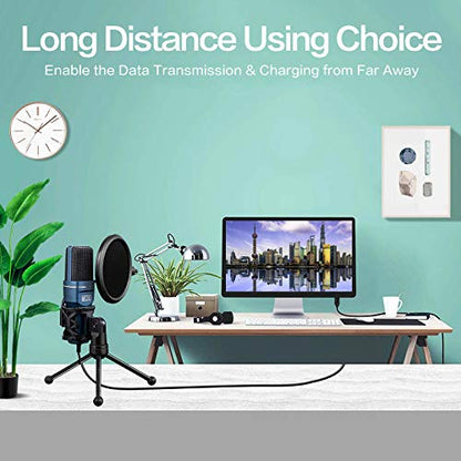 USB2-A-MB-25ST, Premium 25ft USB 2.0 A to Mini B 5 Pin USB Cable