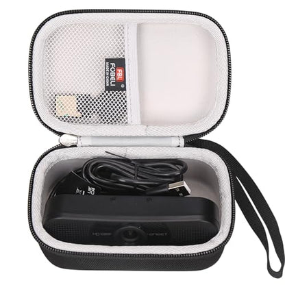 FBLFOBELI EVA Hard Case for eMeet C960 Web Camera/Logitech C920 C930e C922 C270/NexiGo N60 N930AF HD Webcam, Travel Carrying Storage Bag