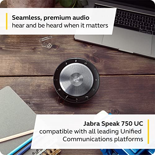 Jabra PanaCast Meet Anywhere+ Video Conference Bundle, 180 Panoramic-4K View Camera, 750 Conference Speakerphone, UC Certified, USB Cable, Table Stand, Travel Case - size: PanaCast + Speak 750 UC + Table Stand
