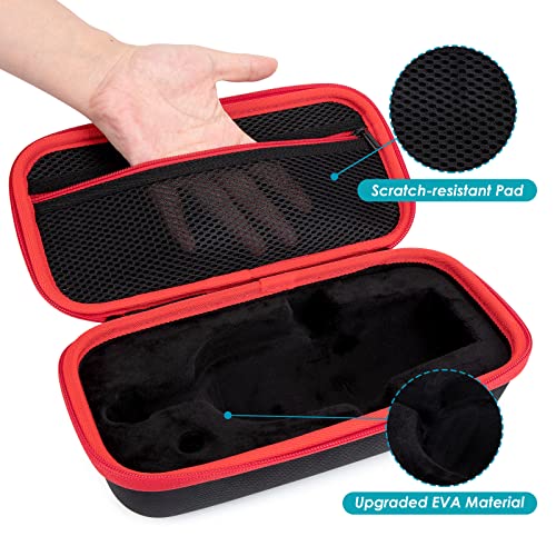 YOUSHARES MV7 Microphone Case Bag with Mic Cover Foam - Mic Case Hard Carring Case with Windshield Compatible with Shure MV7 USB Condenser Microphone - color: Shure MV7 Case