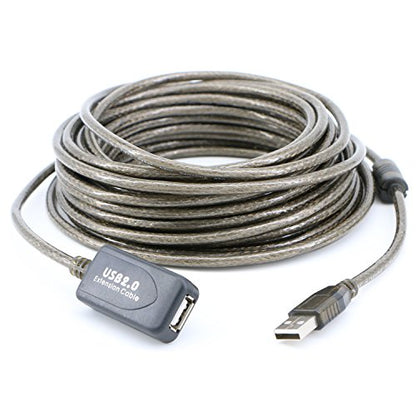 USB 2.0 A Male to A Female Extension Cable High Speed 480 Mbps(30 Feet) - size: 30 Feet(10m)