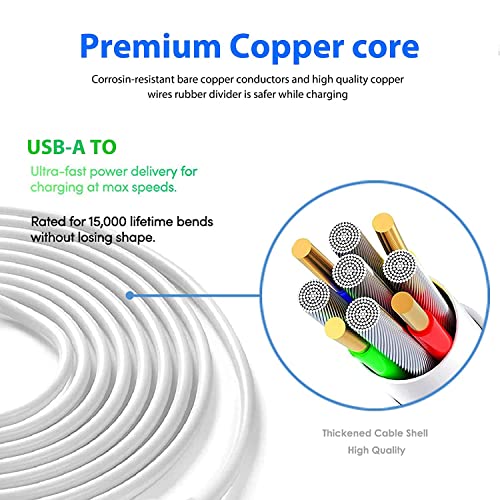 Love your yy 5Ft Charging Power Cable Cord for Arlo Pro/Pro2, Arlo Q,Arlo GO Indoor Camera, Wyze Cam Pan v3 v2,Netvue,Blink,Cloud,Yi Home Camera,Oculus go,Kasa Cam Wall Charger Adapter Replacement - size: 5 Feet, style: 1-Pack