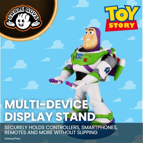 Cableguys Toy Story Buzz Lightyear Controller Holder & Phone Stand - Gaming Accessories for Room and Desk Setup, Holder Compatible with Xbox, PlayStation & Most Standard Game Controllers