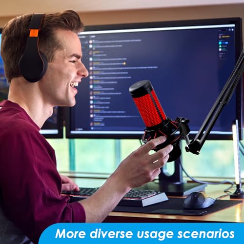 2 Pack HyperX Quadcast Stand Adapter for HyperX Microphone, Replacement Quadcast Adapter for HyperX Quadcast Boom Arm by YOUSHARES - color: 2 Adapter