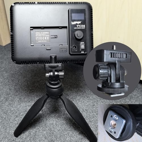 2 pcs Camera hot Shoe Mount Monitor Photography Fill Light Post Conversion Base Cold Shoe Mount Cell Phone Adapter Field Monitor,Video Light, or Microphone