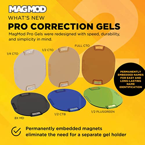 MagMod Professional Flash Kit 2, Photography Lighting Flash Diffuser Set | Magnetic Light Diffuser Attachments, Lightweight MagMod Modifiers, Superior Light Control, Built for Working Photographers