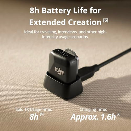 DJI Mic Mini Transmitter (Infinity Black), Ultralight, Wireless Lavalier Microphone for DJI Action 5 Pro/Osmo Pocket 3, Noise Cancelling, Wireless Microphone for Camera/iPhone/Android, Vlog, Streaming - style: Mic Mini Transmitter (Infinity Black)