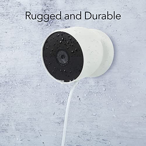 Wasserstein Pogo Pin Cable & Adapter for Google Nest Cam Outdoor/Indoor, Battery (2-Pack)(26ft & 5.2V/2A) (Camera NOT Included) - size: 2-Pack