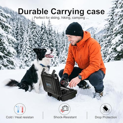 Lekufee Travel Waterproof Hard Case for Insta360 Ace Pro 2, Action Camera, and Accessories(Case Only)
