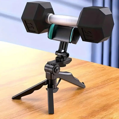 Tripod Mini Flexible Phone Tripod Stand Vlog Selfie Stick with PhoneHolder, Mini Foldable Fandheld Phone Stand Compatible with iPhone Samsung Google,Black - color: Black, size: Tripod Stand