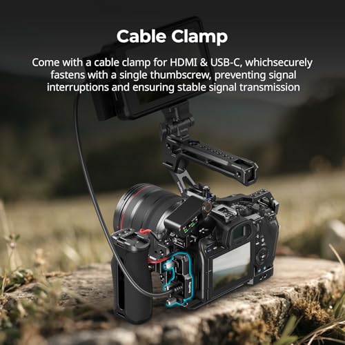 SmallRig Camera Cage Kit for Canon R6 Mark III with Top Handle and Cable Clamp, HawkLock NATO Rails, Quick Release Plate for Arca, Compatible with DJI RS 3 / RS 3 Pro/RS 4 / RS 4 Pro-5955 - style: Cage with top handle
