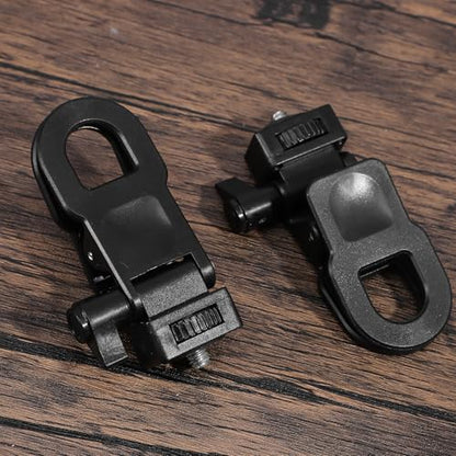 Styquenzer 2 Pcs Monitor Camera Mount Clip with 1/4 Screw Connector, Selfie Light Clip Universal Screen LCD Display Top Fill Light Flash Holder