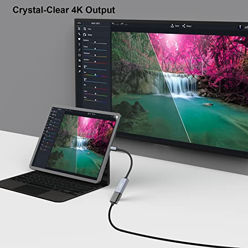 BENFEI 5 Pack USB C to HDMI Adapter 4K@60Hz, USB Type-C to HDMI Adapter [Thunderbolt 3/4/5 Compatible] with iPhone 15 Pro/Max, MacBook Pro/Air 2023, iPad Pro, iMac, S23, XPS 17, Surface Book - size: 5 Pack, style: 4K@60Hz