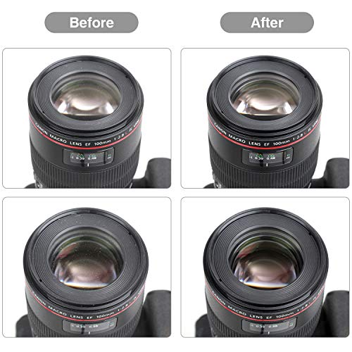 14-in-1 Camera Lens Cleaning Kit - Mirrorless & DSLR Sensor Cleaning Kit for Canon, Sony, Nikon Including Lens Blower, Detergent, Swabs, Cloth, Pen, Brush - size: 14 IN 1