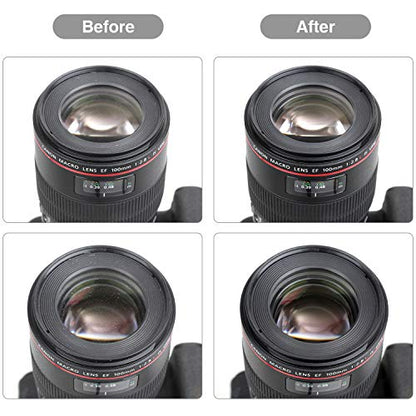 14-in-1 Camera Lens Cleaning Kit - Mirrorless & DSLR Sensor Cleaning Kit for Canon, Sony, Nikon Including Lens Blower, Detergent, Swabs, Cloth, Pen, Brush - size: 14 IN 1