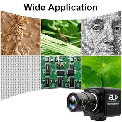 USB Camera 1080P High Speed 260fps 2.8-12mm 4X Optical Zoom Lens 2MP USB Webcam Manual Close up Zoom in and Out,UVC Computer Comference Golf Swing Camera for Raspberry Pi Windows Mac - color: 260fps USB Camera with 2.8-12mm Zoom Lens