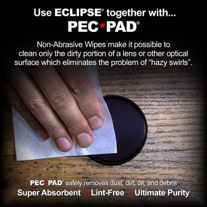 Eclipse Optic Cleaning Solution - Camera Lens and Digital Sensor Cleaner Fluid - Works with All Cameras, Binoculars, and Other Optical Products - Dropper Tip (59ml) - 2oz - size: 2oz, style: Eclipse