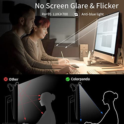 16.14" Monitor Light Bar,250LM Anti Screen Glare Eye-Care LED Screen Lamp,Touch Control USB Reading Light for Flat & Curved Monitor Home Office Gaming - style: Touch Control