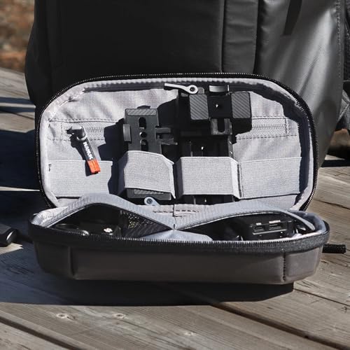 NANUK N-Cubik T3 Camera Bag Insert – Water-Resistant Hard-Shell Pouch – Shockproof Protective Camera Insert for Backpack – Perfect for Accessories & Gear (9.4” x 6.3” x 2.8”) - size: N-CUBIK T3 9.4 x 6.3 x 2.8"