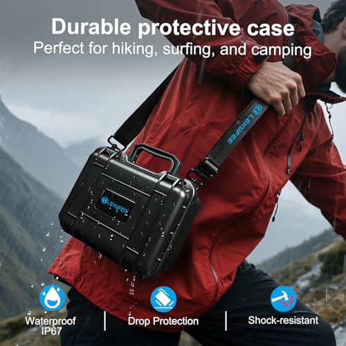 Lekufee Waterproof Carrying Case for Insta360 X5, Insta360 X4 Air, Insta360 X4, Insta360 X3 Camera and Other Accessories(Case Only)