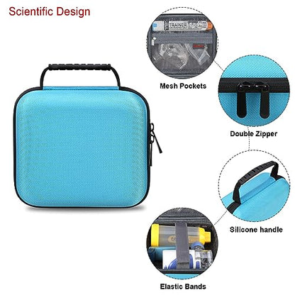 Case for Kodak PIXPRO FZ45 Digital Camera (Hard Case + Soft Silicone Cover) | Kodak PIXPRO FZ45 Digital Camera Hard Carrying Case and Soft Silicone Protective Case with Removable Lens Cover, Dark blue - color: Dark blue