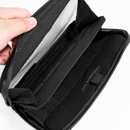 OPENMOON Translucent Storage Electronics & Camera Accessory Pouch - Cable Organizer Gear Accessories Pouch Travel Camera Essentials - M Thin Version - size: Small