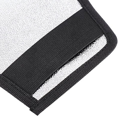 Leadigol 2PCS Flash Diffuser,Camera Flash Diffuser Double-Sided Flash Softbox Photo Light Reflector with Elastic Strap
