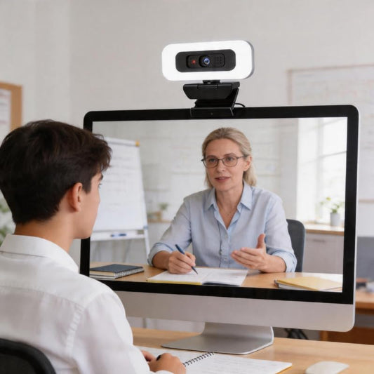 4K Webcam with Microphone and Privacy Cover, Computer Camera with Autofocus for Streaming and Conferencing, 1 PC