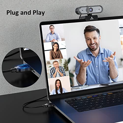 NexiGo N660P 1080P 60FPS Webcam with Software Control, Dual Microphone & Cover, Autofocus, HD USB Computer Web Camera, for OBS/Gaming/Zoom/Skype/FaceTime/Teams/Twitch - style: 1080P 60FPS Webcam