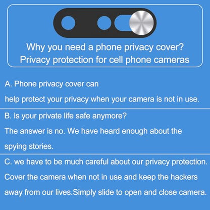 Front Camera Cover,Camera Cover Compatible with iPhone17/17Air/17Pro/17ProMax/16Pro Max/16Pro /16Plus/16/15Pro Max/15Pro/15Plus/15/14Pro/14Pro Max,Camera Protector Protect Privacy and Security(Silver) - color: Silver