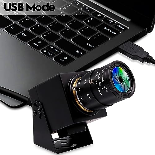 1080P HDMI Camera 4K USB Webcam for Live Streaming 30FPS 4X Optical Zoom Lens USB HDMI Simultaneous Output Video Camera Close-up PC Camers Plug and Play for Linux Raspberry Pi Jetson Nano - size: 2.8-12mm 4X Zoom Lens