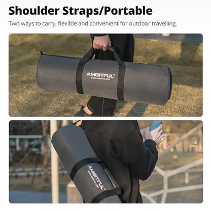 AMBITFUL Widened Version Tripod Carrying Case Bag 27.55in (70cm) for Light Stands,Boom Stand,Umbrella and Tripod Photography Accessories(27.55in(70cm)*Φ7.08in(18cm)) - color: 27.55in(70cm)*Φ11.02 in(28cm)